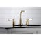Fauceture FSC8953DPL 8" Widespread Bathroom Faucet, Brushed Brass FSC8953DPL - alternate 3